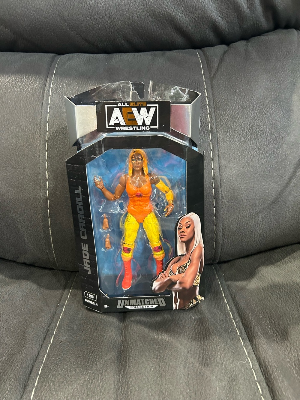 Custom Jade Cargill AEW figure - Cheetara from Thundercats!